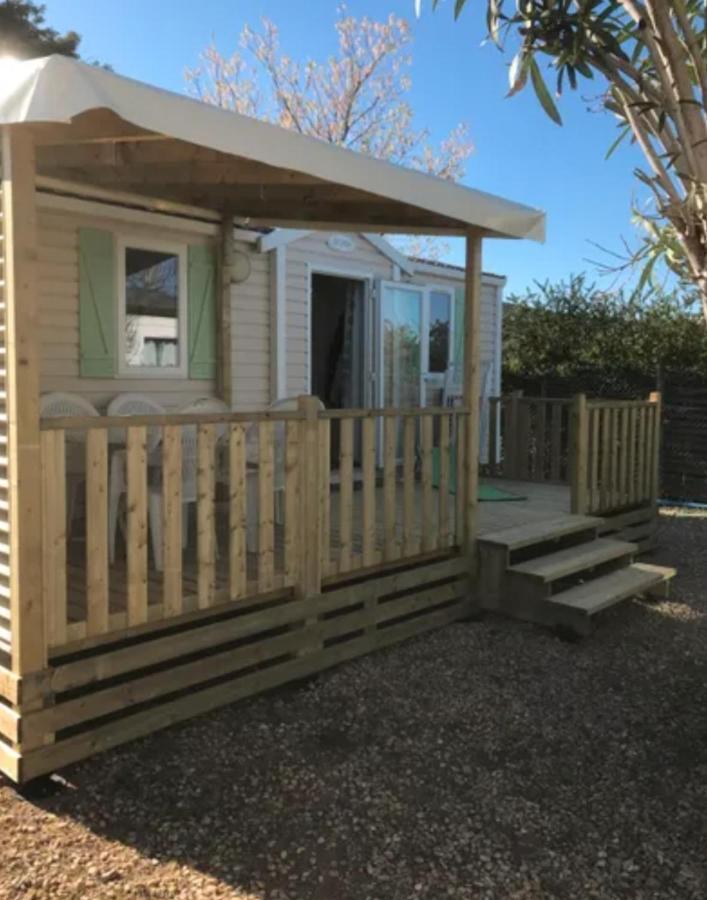 Mobile Home Tout Confort Climatise 4 A 6 Personnes Camping Les Salins De La Gardiole Ancien Camping De L'Europe A Vic La Gardiole Εξωτερικό φωτογραφία